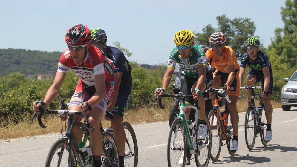 Hernández, Ventoso, Aramendi, Astarloza y Madrazo, escapados.