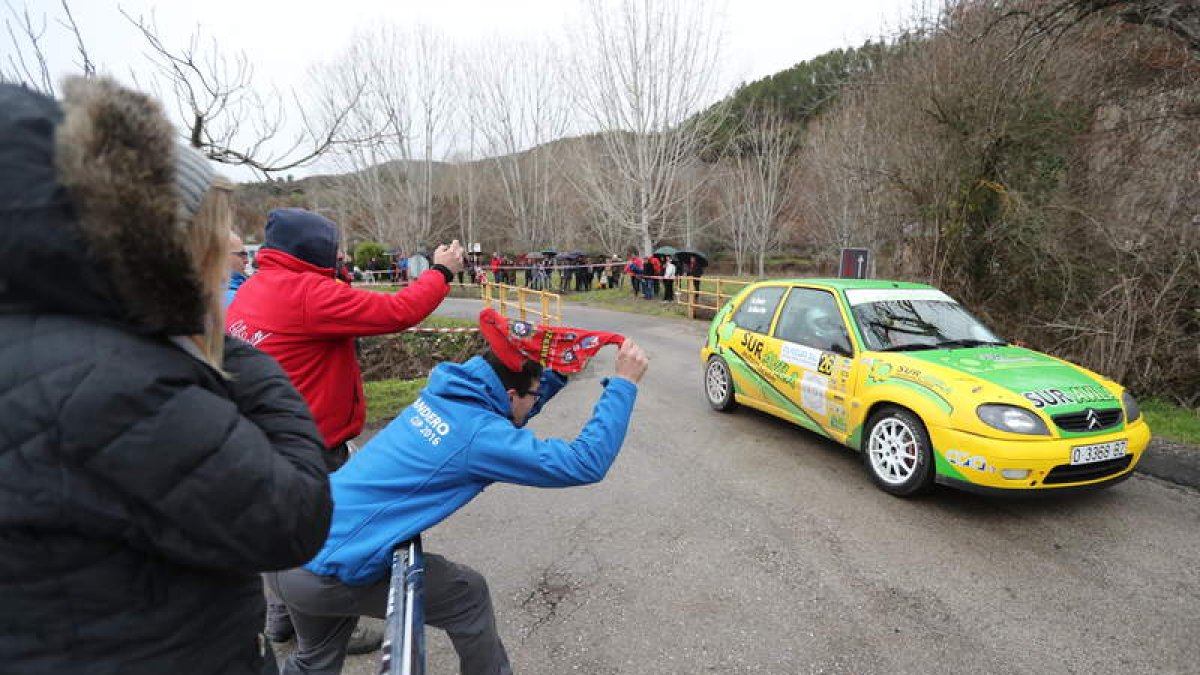 La prueba berciana contó con una participación sobresaliente de pilotos. L. DE LA MATA