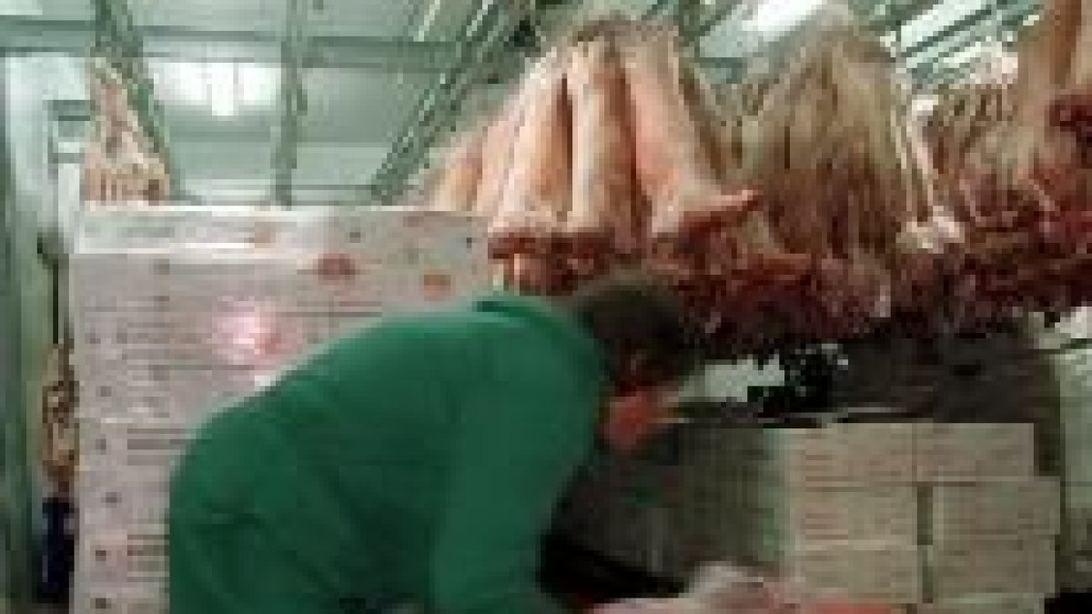La comercialización de los productos cárnicos subió un 14% en Mercaleón durante el año 2002