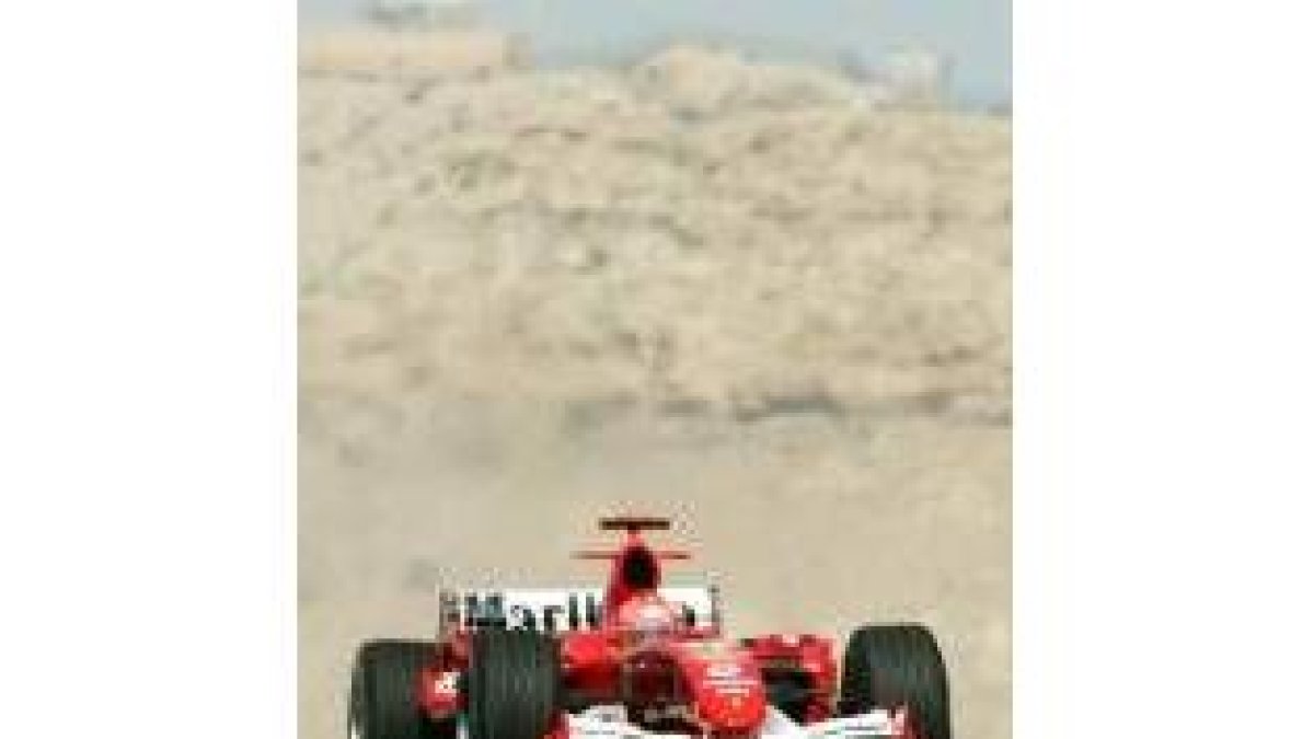 Schumacher estrenará el nuevo Ferrari para oponerse a los Renault