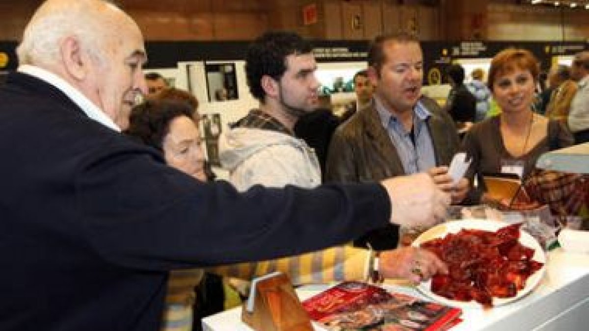 La cecina fue la estrella de los Productos de León