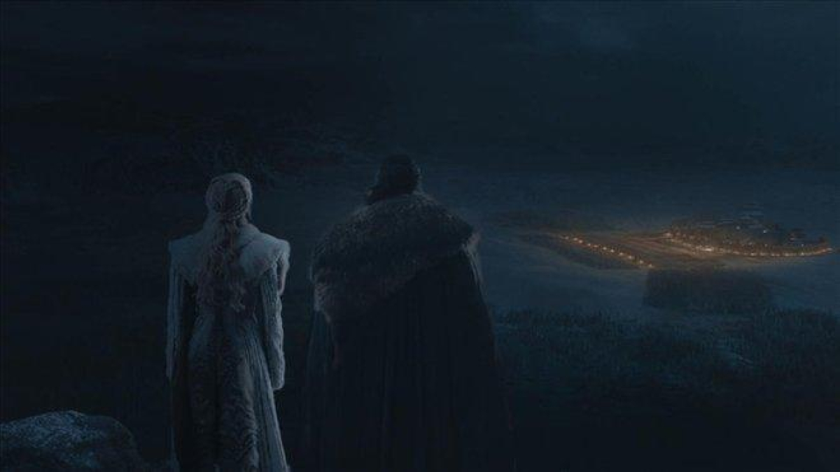 Imagen del tercer episodio de la octava temporada de 'Juego de tronos'.