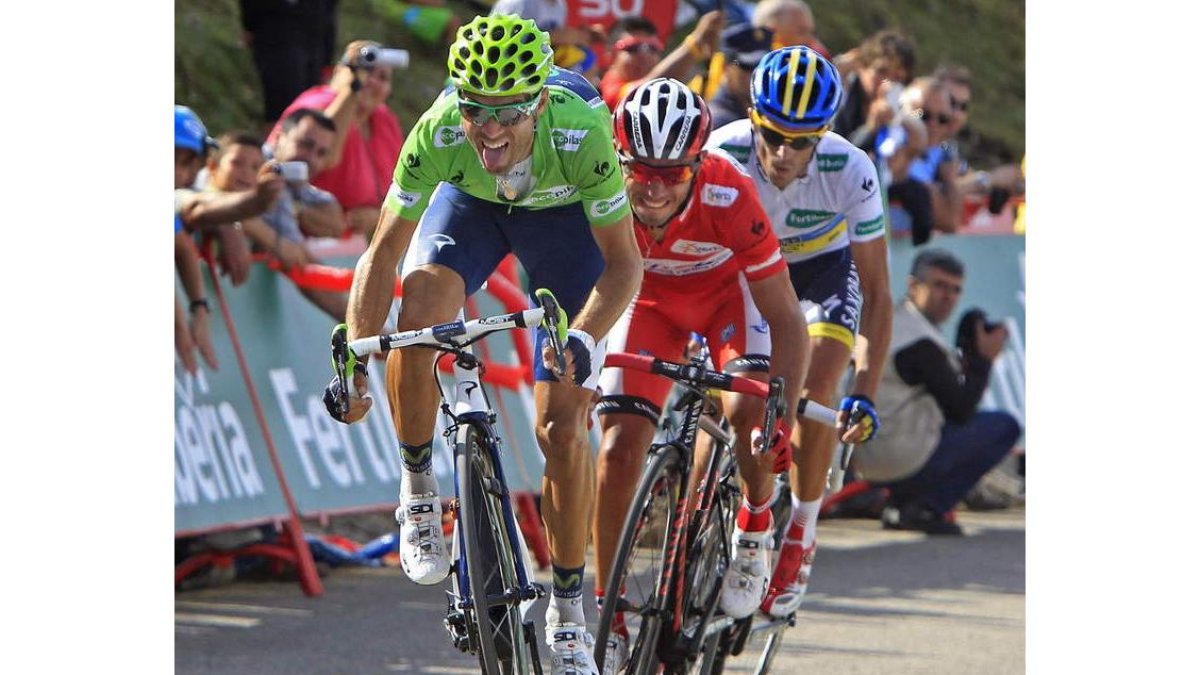 Valverde, Purito y Contador pujaron por el triunfo en la Vuelta 2012. Este año se repite el guión.
