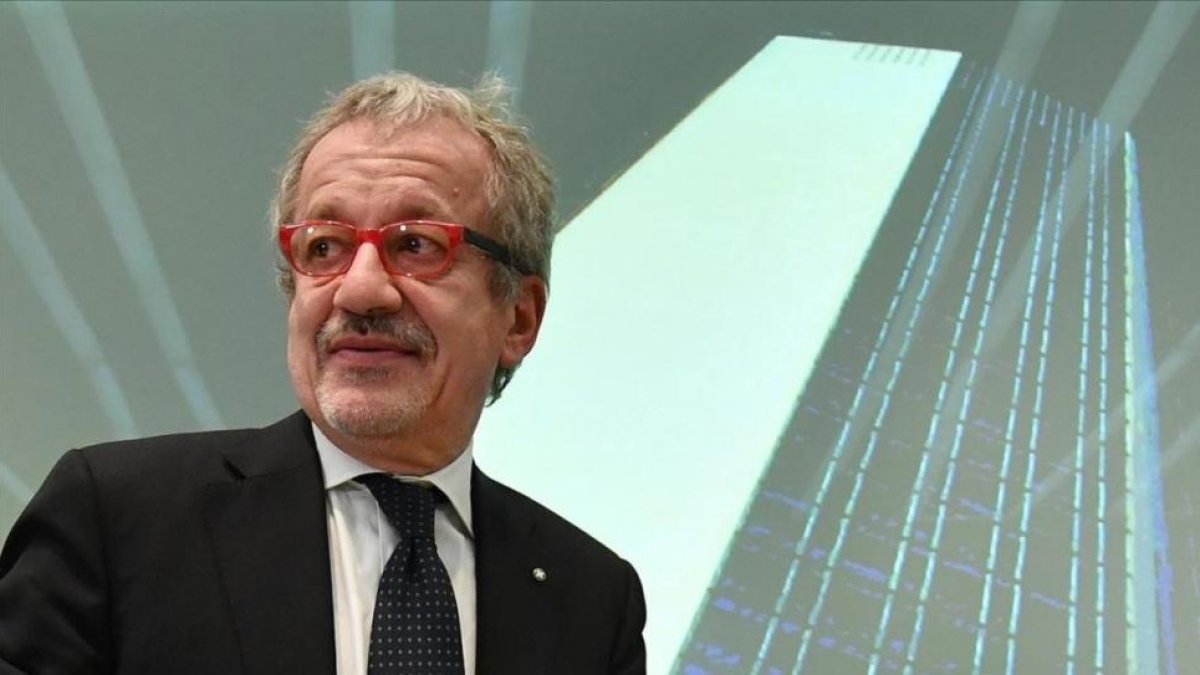 El gobernador de Lombardia, Roberto Maroni.
