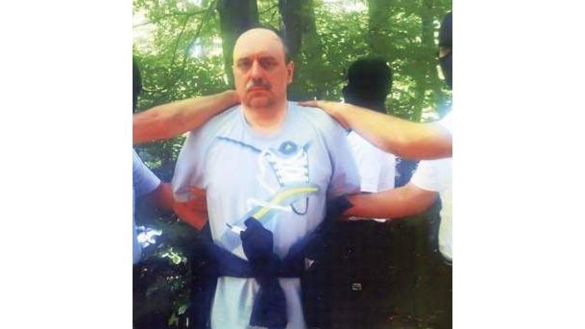 Goran Hadzic, arrestado en el parque Fruska Gora.