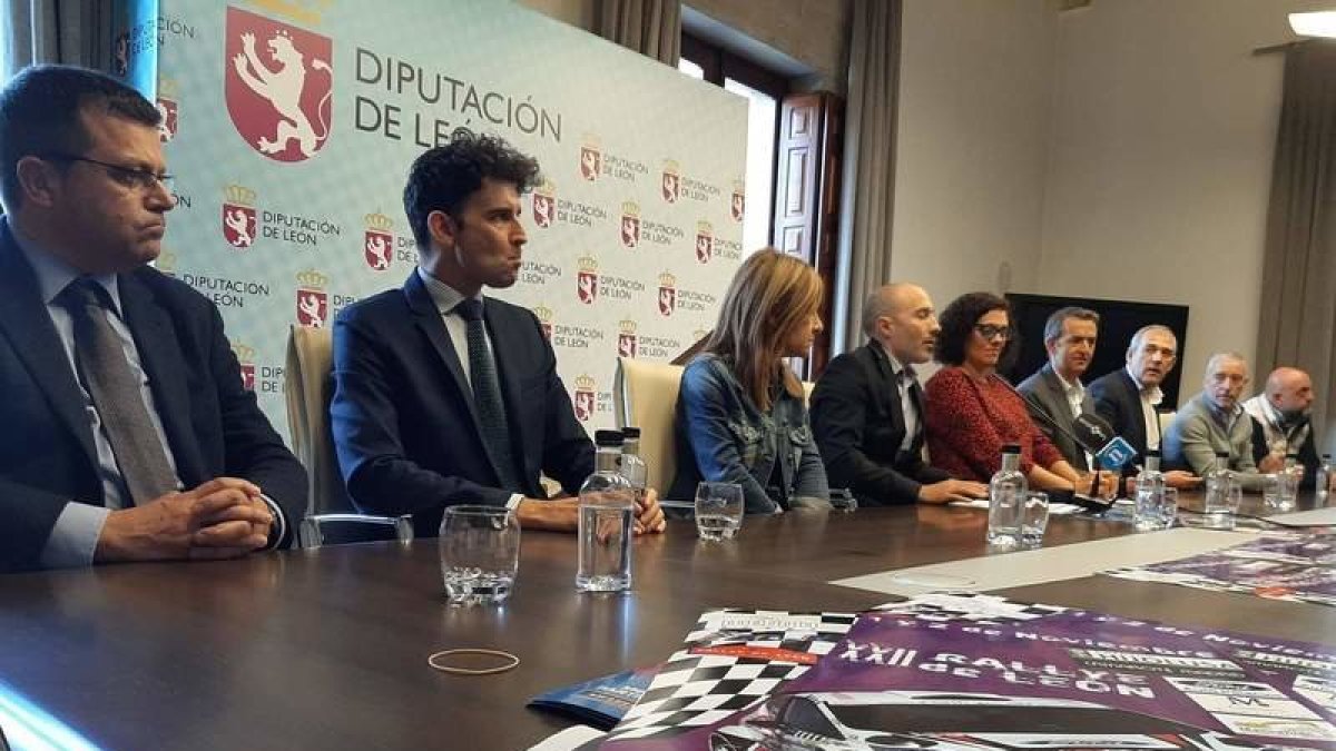 Presentación del Rallye en la Diputación. DL