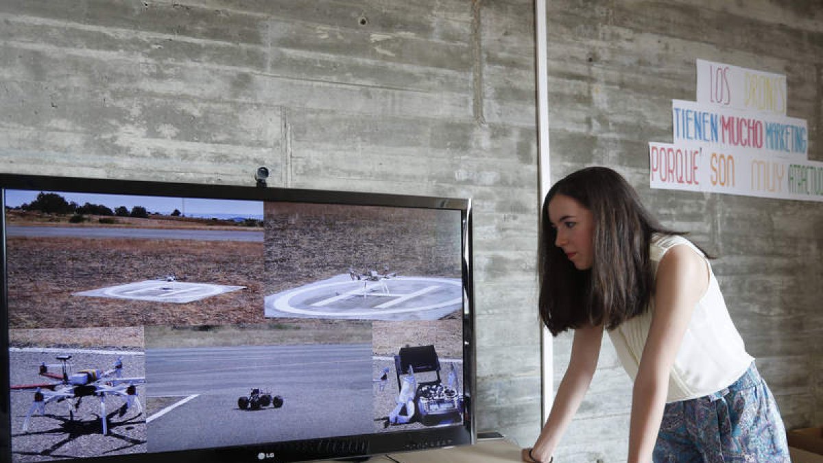 Imagen de una de las pruebas ya desarrolladas. JESÚS F. SALVADORES