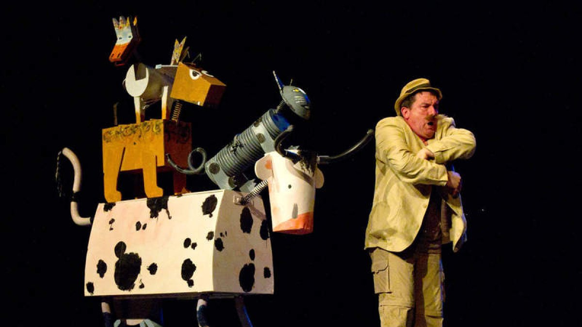 Una puesta en escena anterior de ‘Los animales de don Baltasar’.