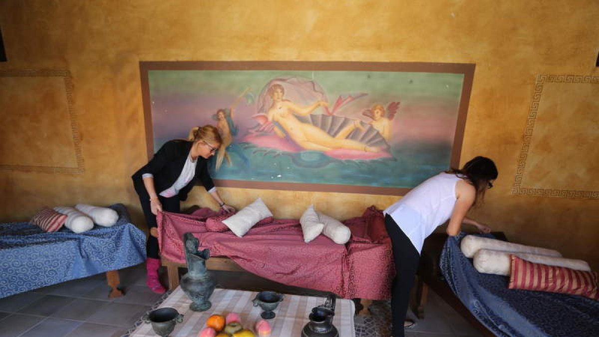 La Domus Procuratoris reproduce una casa romana en el municipio de Carucedo.