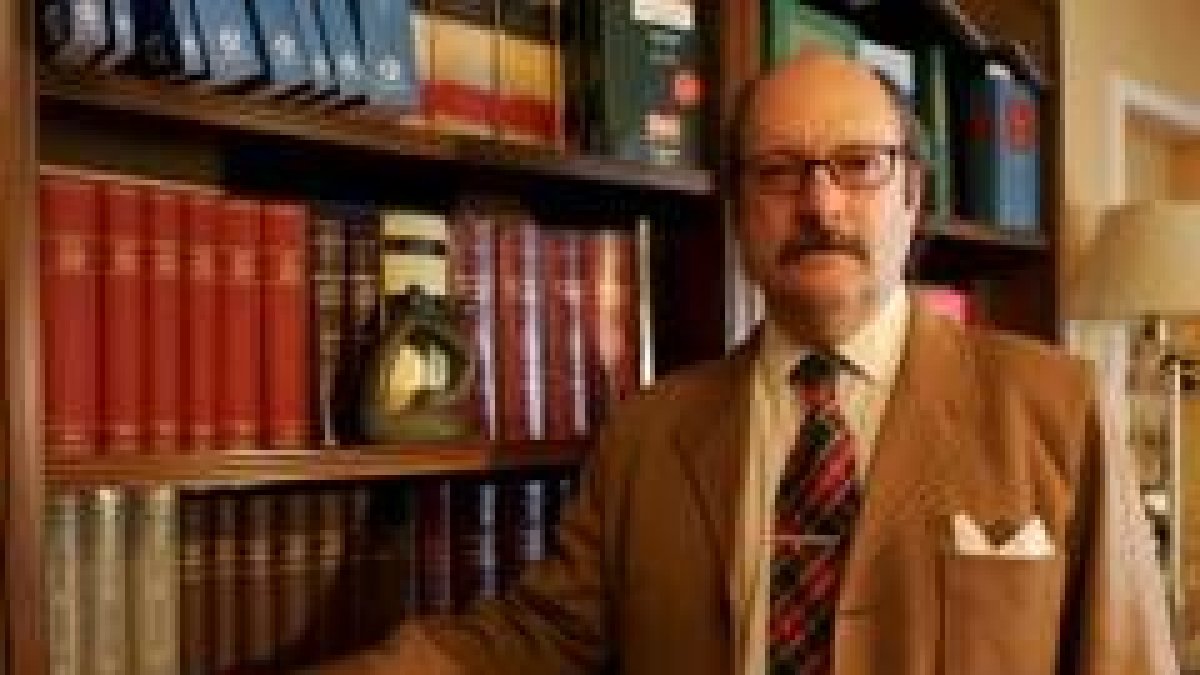 Ricardo Gavilanes, en una entrevista reciente en León