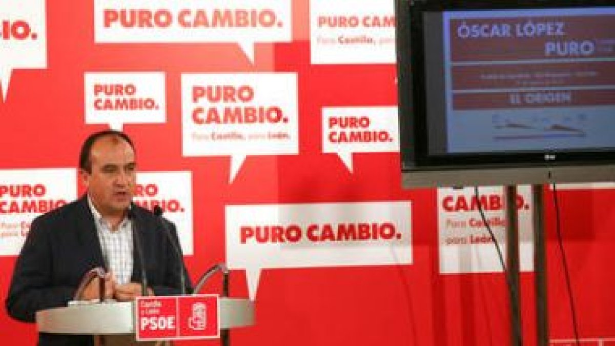 Pedro Muñoz presentó ayer la ruta regional del Puro Cambio Tour de López.