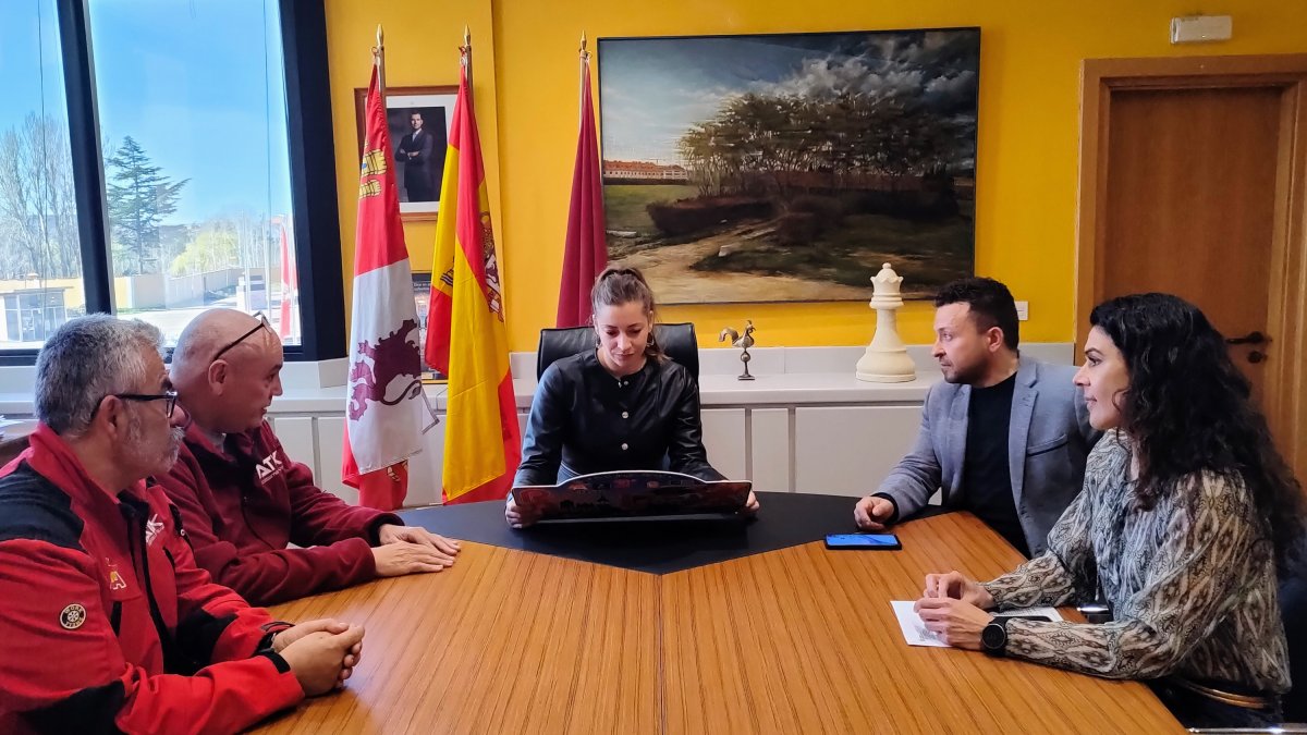 Un momento del encuentro. JCYL