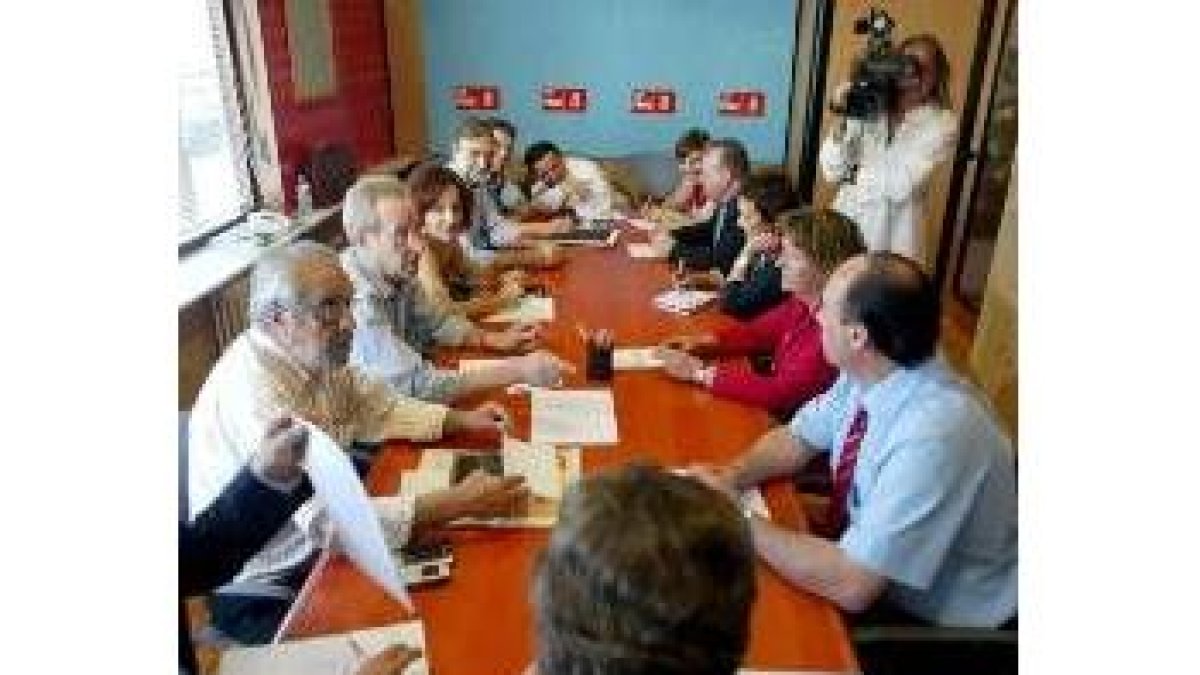 La Comisión Ejecutiva Regional del PSOE se reunió ayer en Valladolid