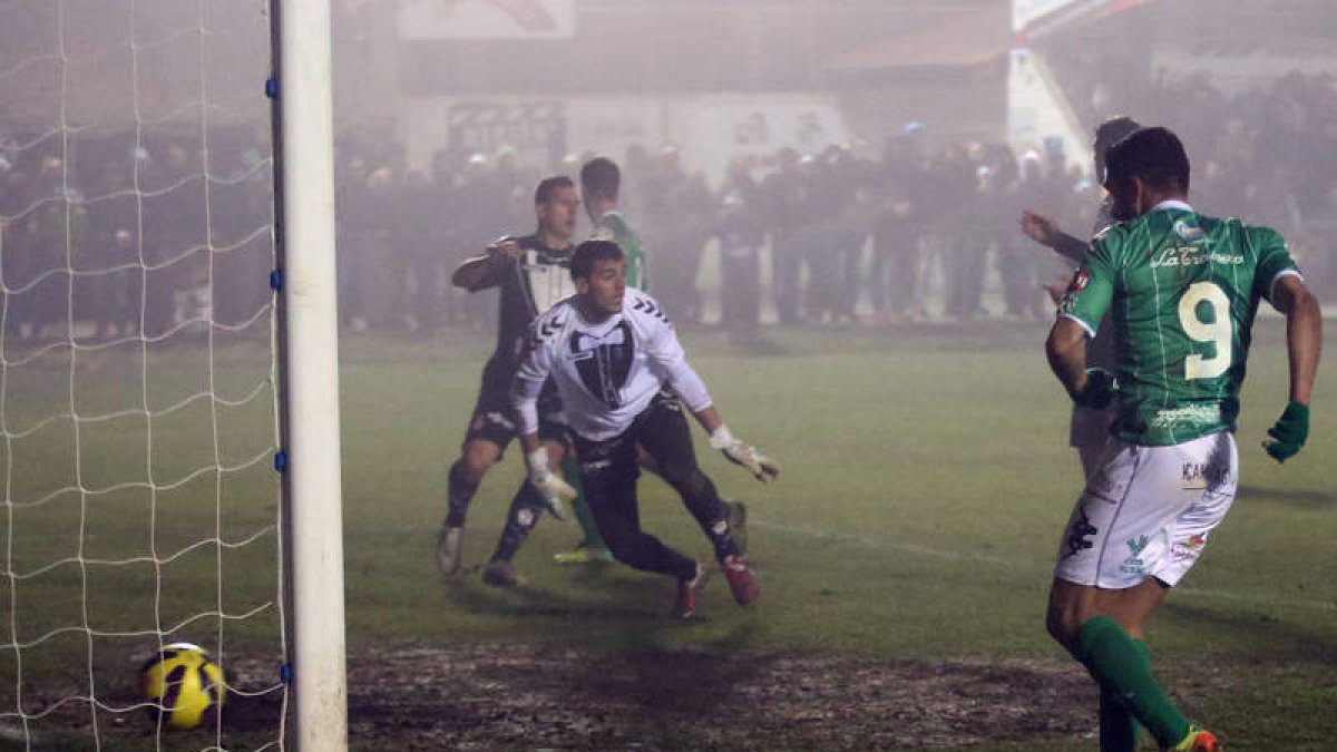 Borjas marcó así el gol del empate ante la Cultural.