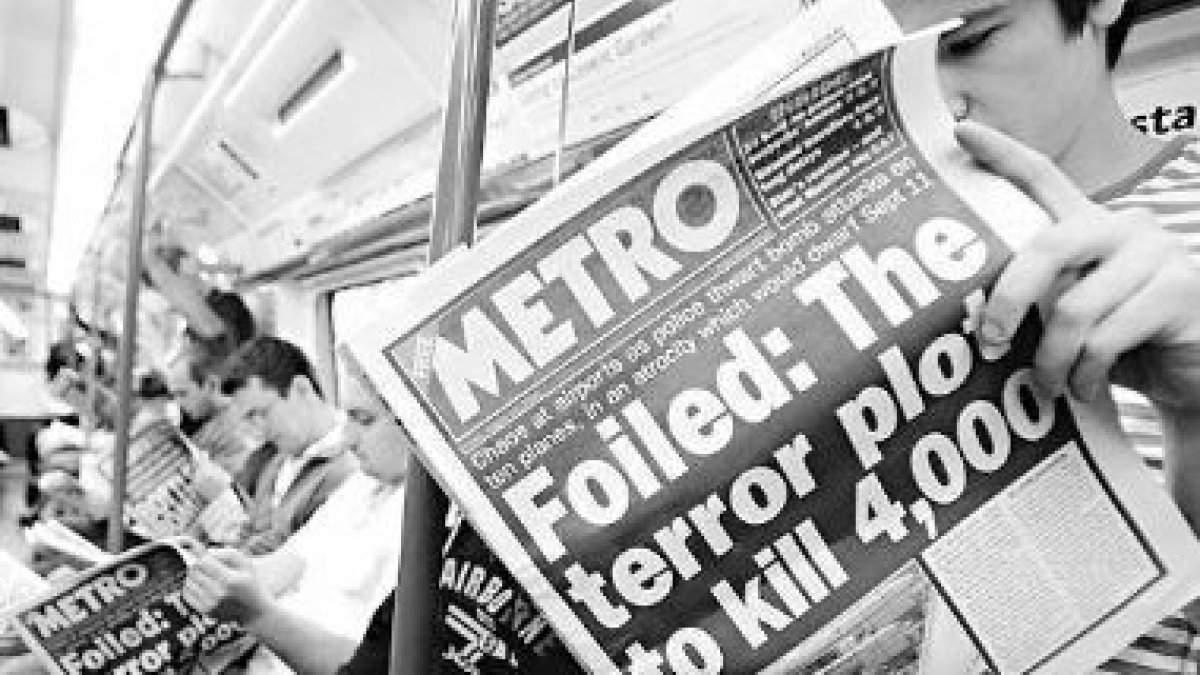 El tren rápido a Heathrow, es uno de los más usados por los británicos