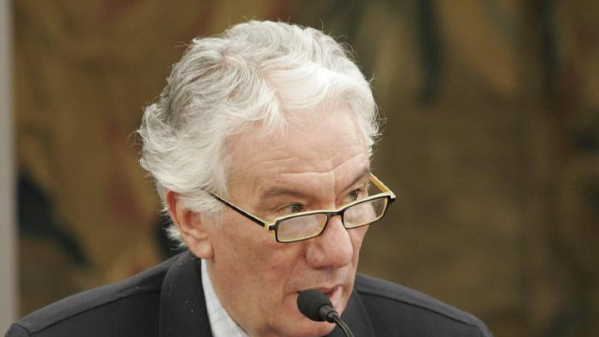 Jesús María Cantalapiedra, en uno de sus inconfundibles gestos.