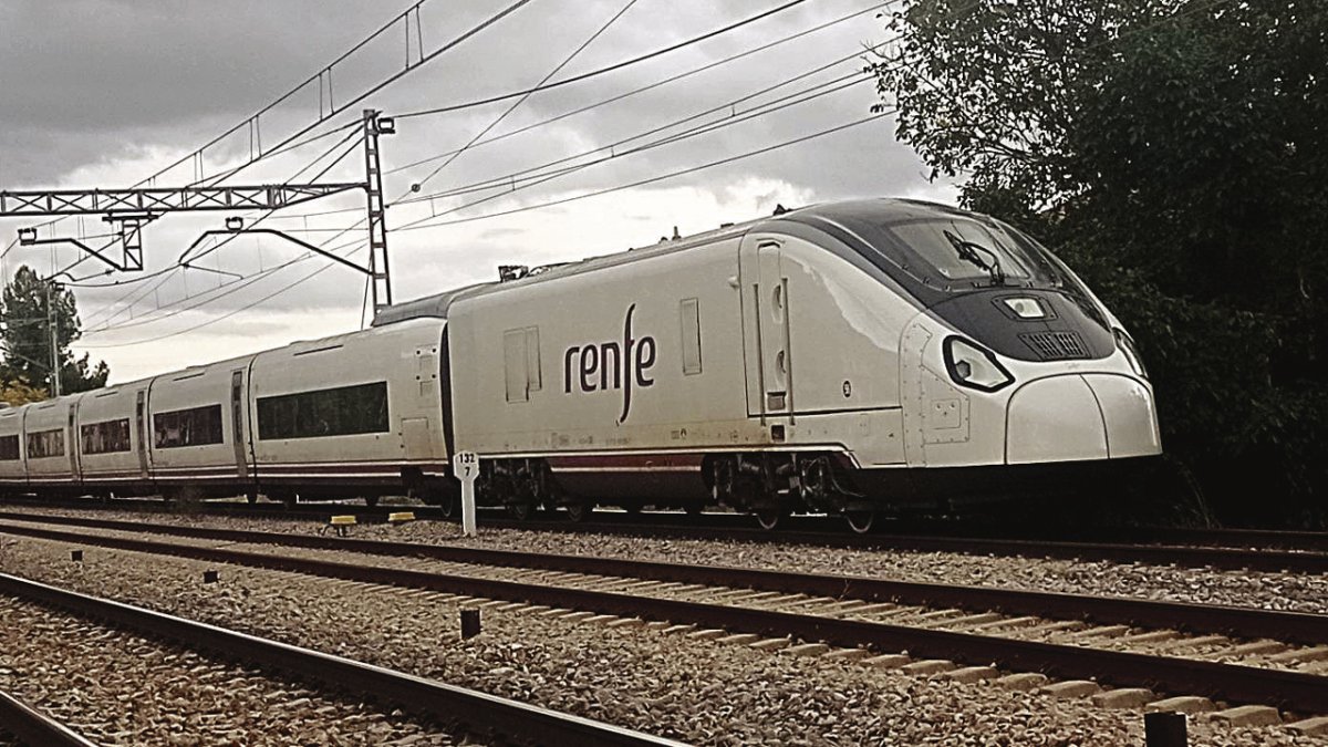 Pruebas de trenes Alvia en la Variante de Pajares 2