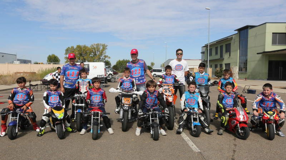 La Escuela de Campeones de 111 Motorsport cuenta con una veintena de alumnos. MARCIANO