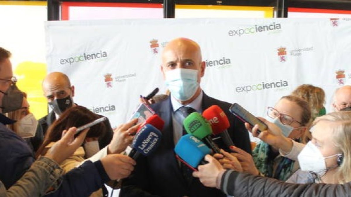 El alcalde de León, José Antonio Diez. DL