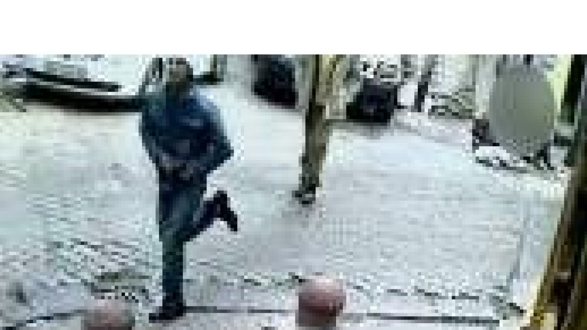 Imagen del asesino del periodista turco asesinado