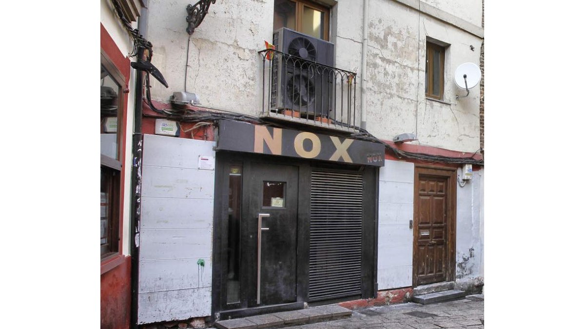 Fachada del pub.