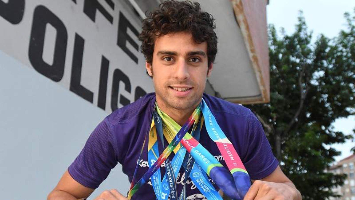 Kevin Viñuela muestra su preocupación por las continuas cancelaciones de campeonatos. J. CASARES