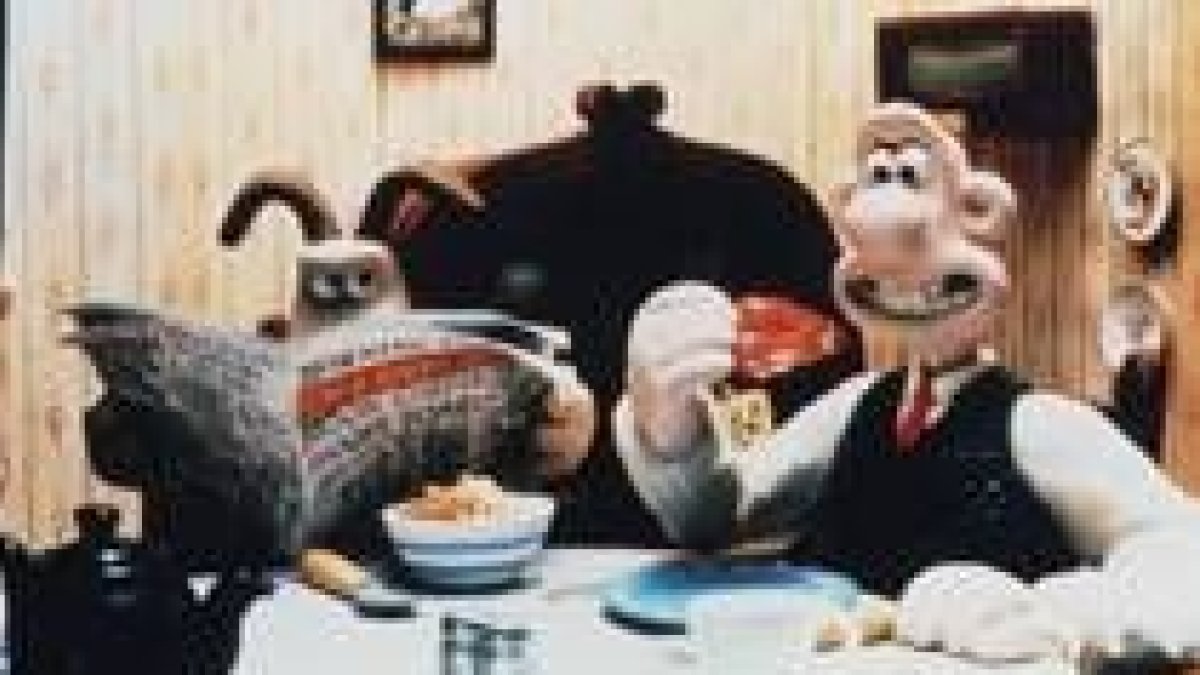 Los famosos personajes Wallace y su perro Gromit