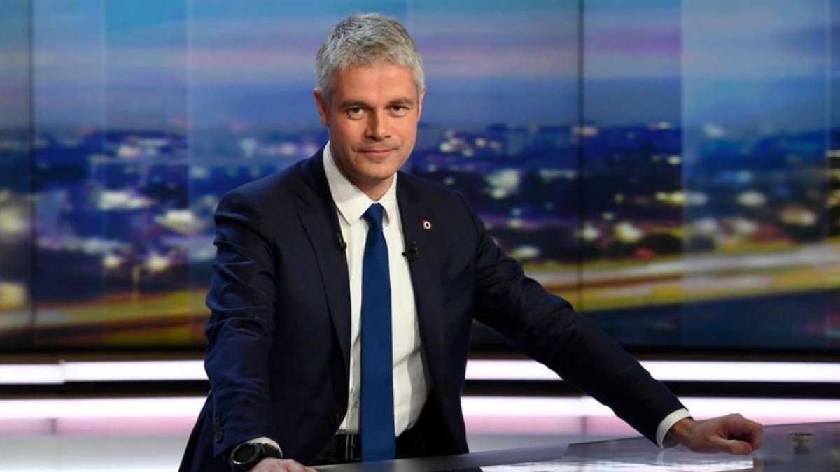 El presidente de Los Republicanos, Laurent Wauquiez.