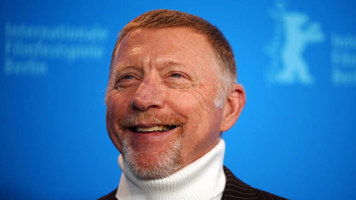 El extenista alemán Boris Becker en la presentación del documental. CLEMENS BILAN