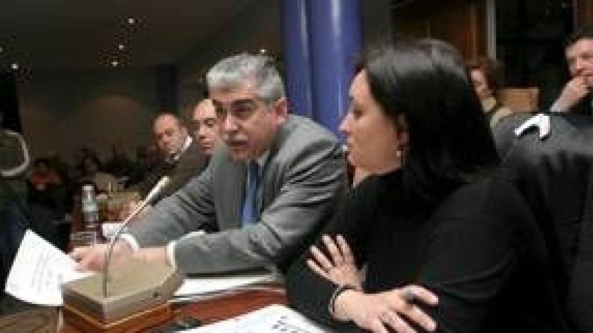 Jorge Félix Ordiz, en imagen de archivo, durante una intervención en el Pleno de Ponferrada
