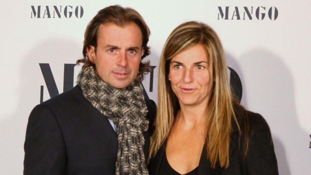 Arantxa Sánchez Vicario y Josep Santacana, en el 2010.