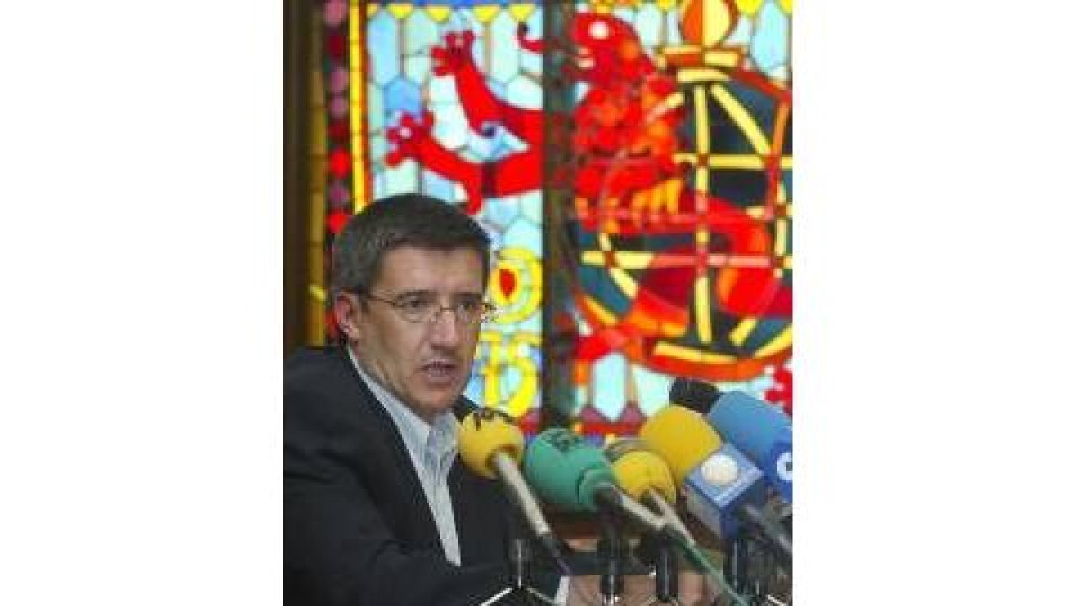 Francisco Fernández, en una comparecencia reciente ante los medios