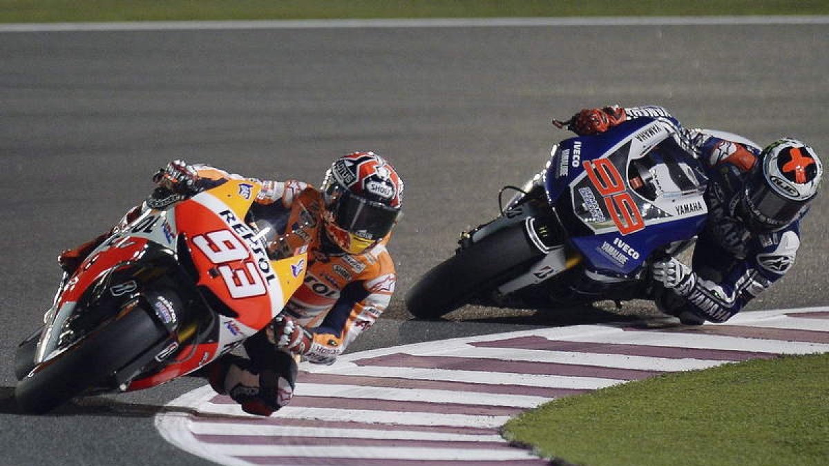 Márquez y Lorenzo, sello español para la corona de MotoGP.