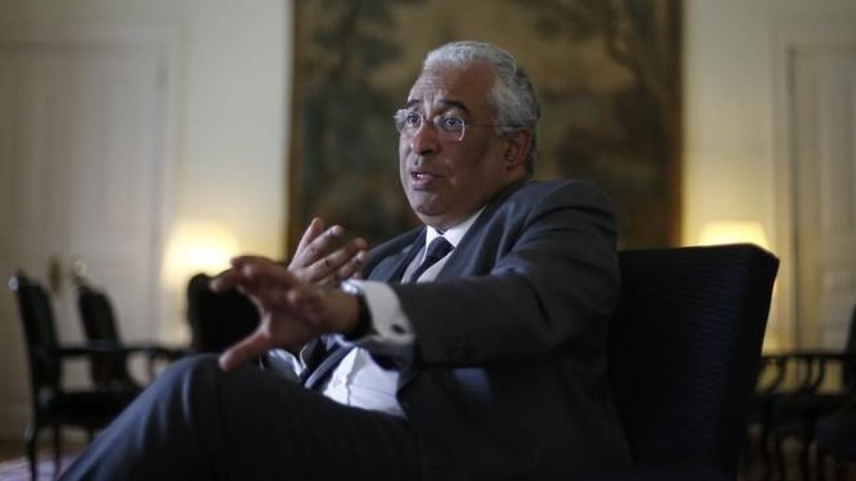 El primer ministro portugués Antonio Costa.