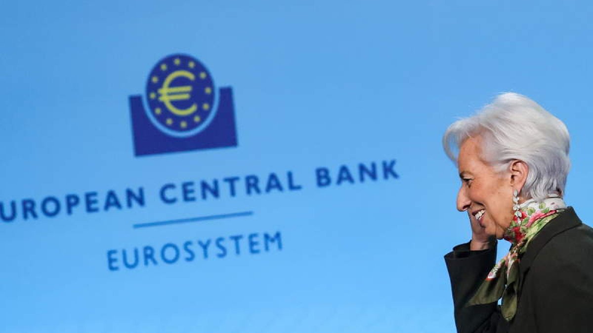 La presidenta del BCE, la francesa Christine Lagarde. FRIEDEMANN VOGEL