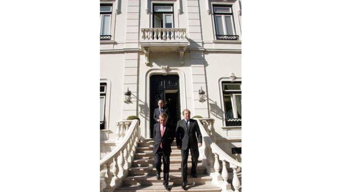 Juan Vicente Herrera y Alberto Navarro, en una imagen de archivo.