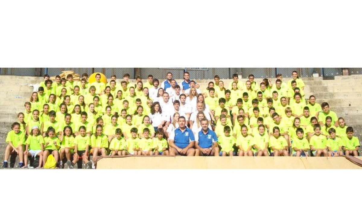 La vigésimo séptima edición del campus maragato reunió a 114 alumnos con ‘maestros’ tan ilustres como Sobrín, Colinas, Moro, Luis Alberto, Vaquera, Mondelo y Yebra.