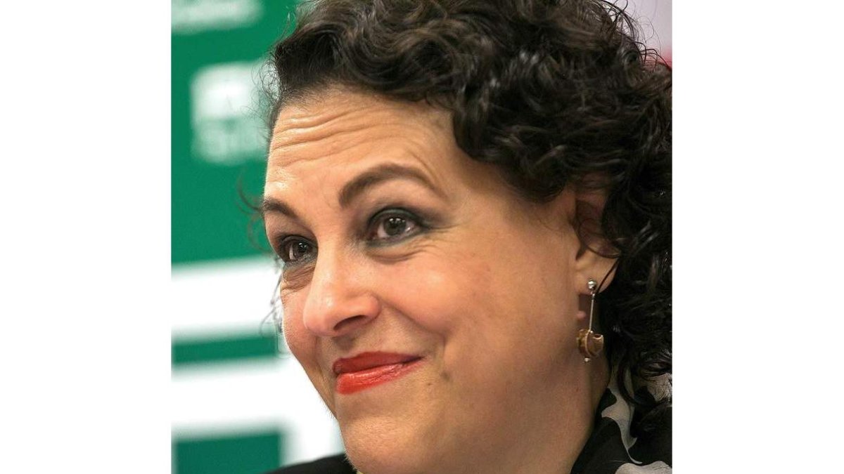 La ministra de Trabajo, Magdalena Valerio. SANTI DONAIRE