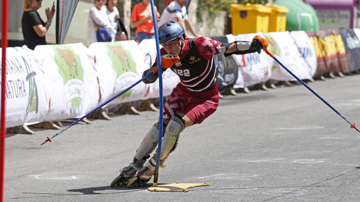 La tercera jornada del Campeonato de Europa celebrada en Villablino volvió a deparar éxitos a los españoles. FERNANDO OTERO PERANDONES