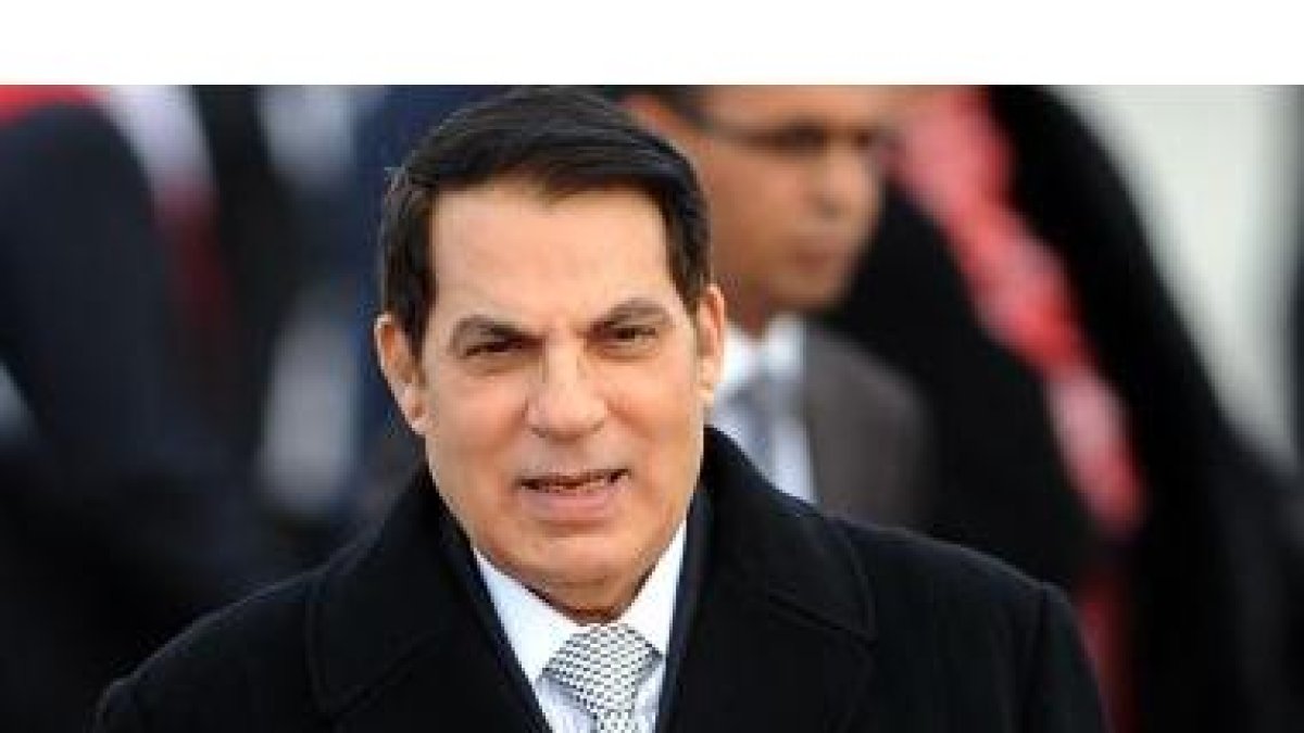 El expresidente Ben Ali en una imagen del año pasado.