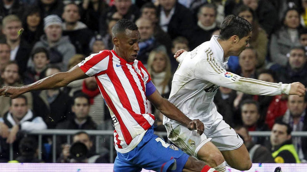 Ronaldo aún sufre las secuelas de la entrada de Perea.