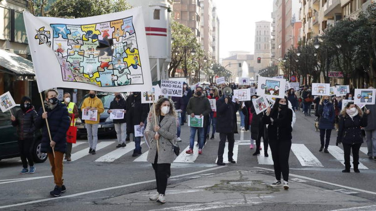 Concentración de los autónomos, trabajadores del sector primario y transportistas. RAMIRO