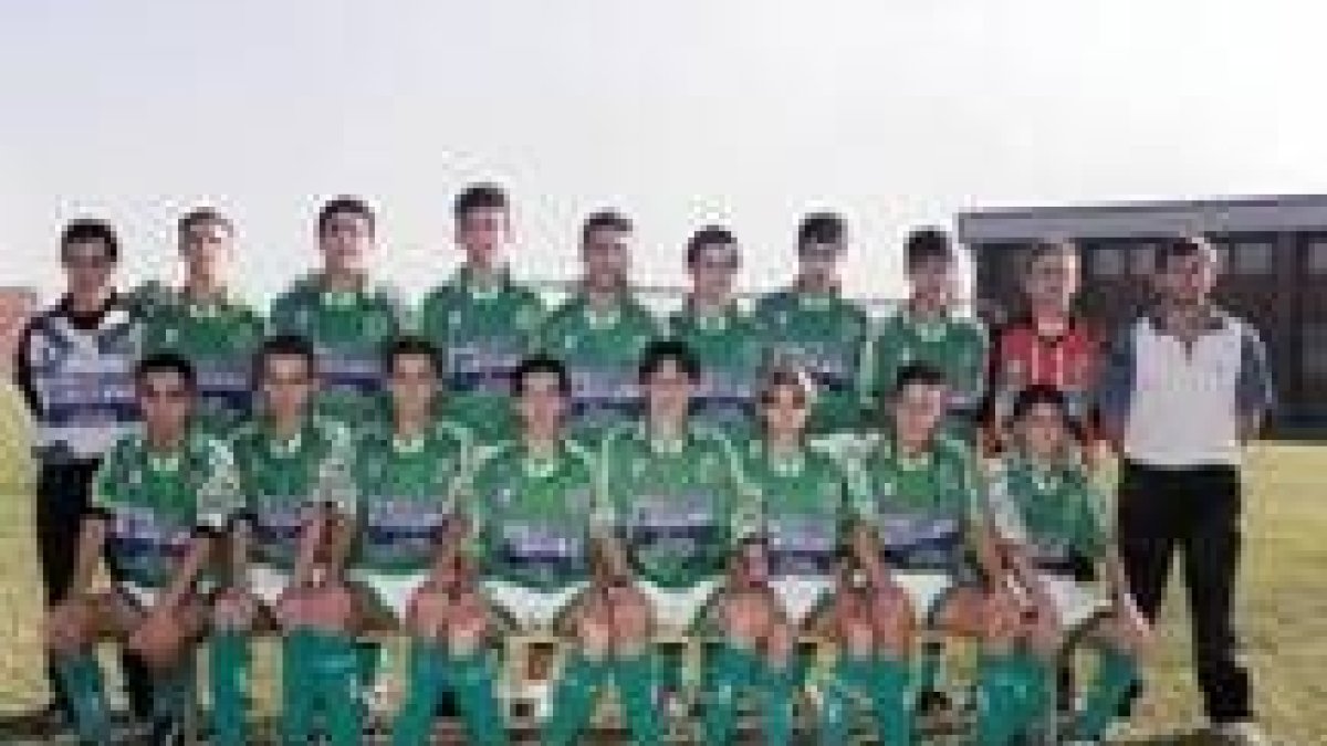 Formación del equipo del Bosco que milita en la 1.ª Provincial Cadete