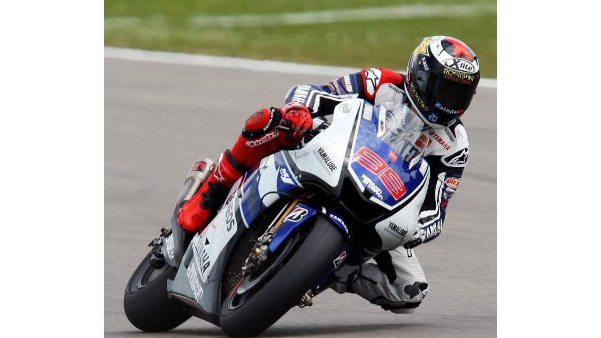 Lorenzo saldrá desde primera línea con el tercer mejor tiempo.