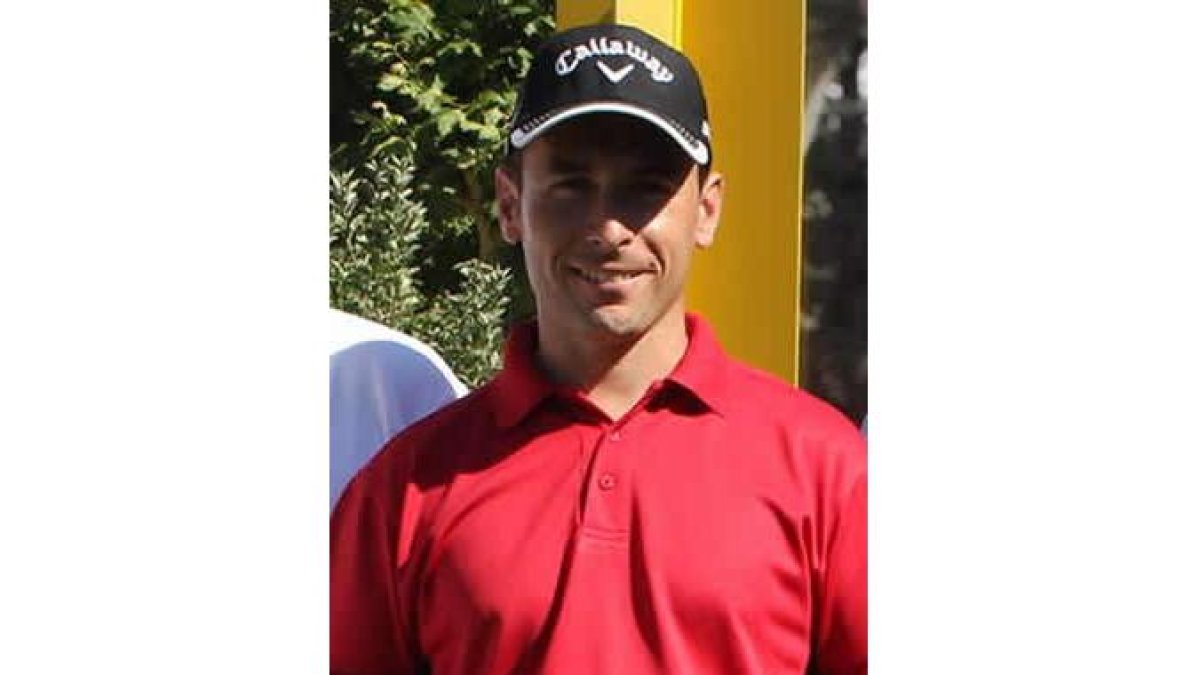 El profesional del equipo ganador, Alejandro García.