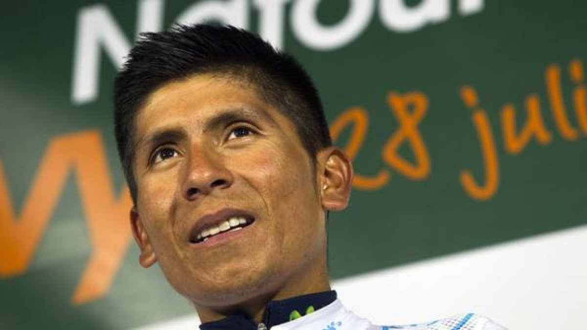 Nairo Quintana, el pasado 28 de julio en Roeselare (Bélgica).