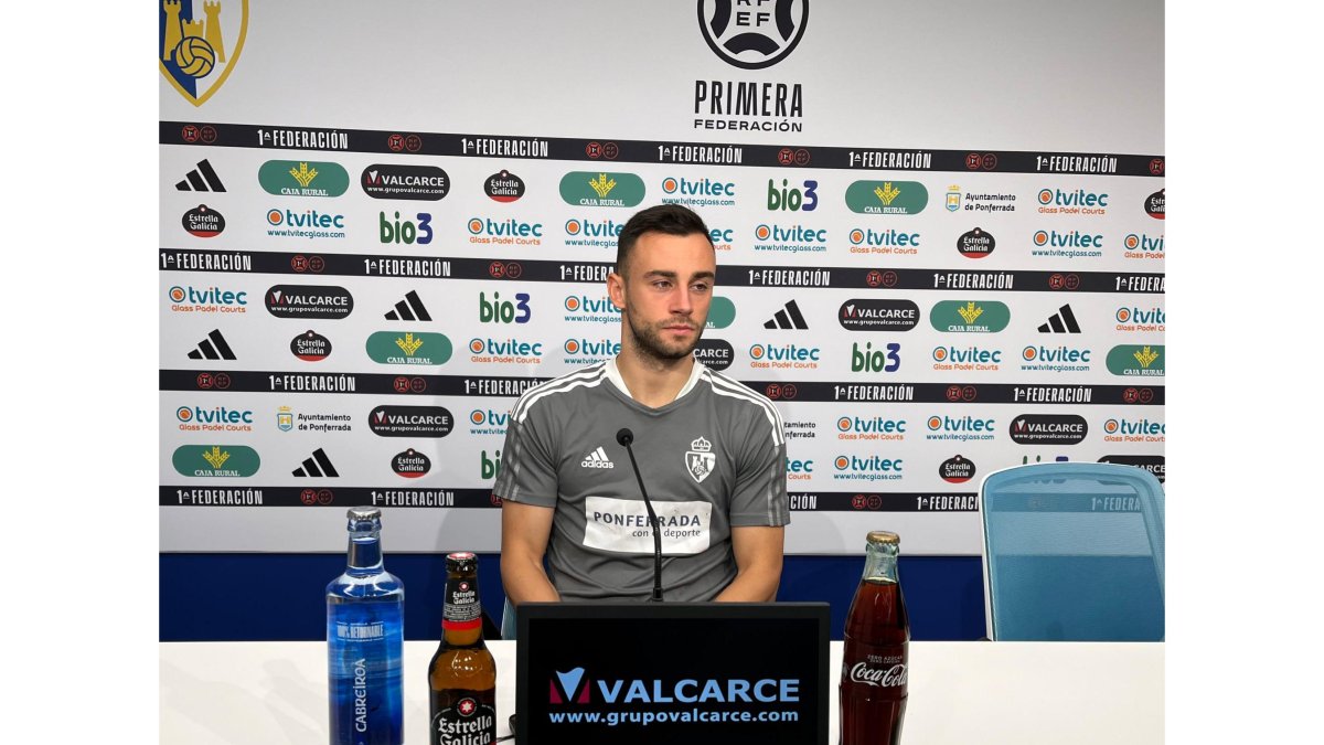 Clavería está seguro de que la SD Ponferradina competirá ante la Real Sociedad B en Zubieta. SDP