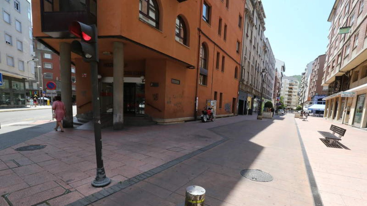 La calle La Paz será sede de varios de los actos. ANA F. BARREDO