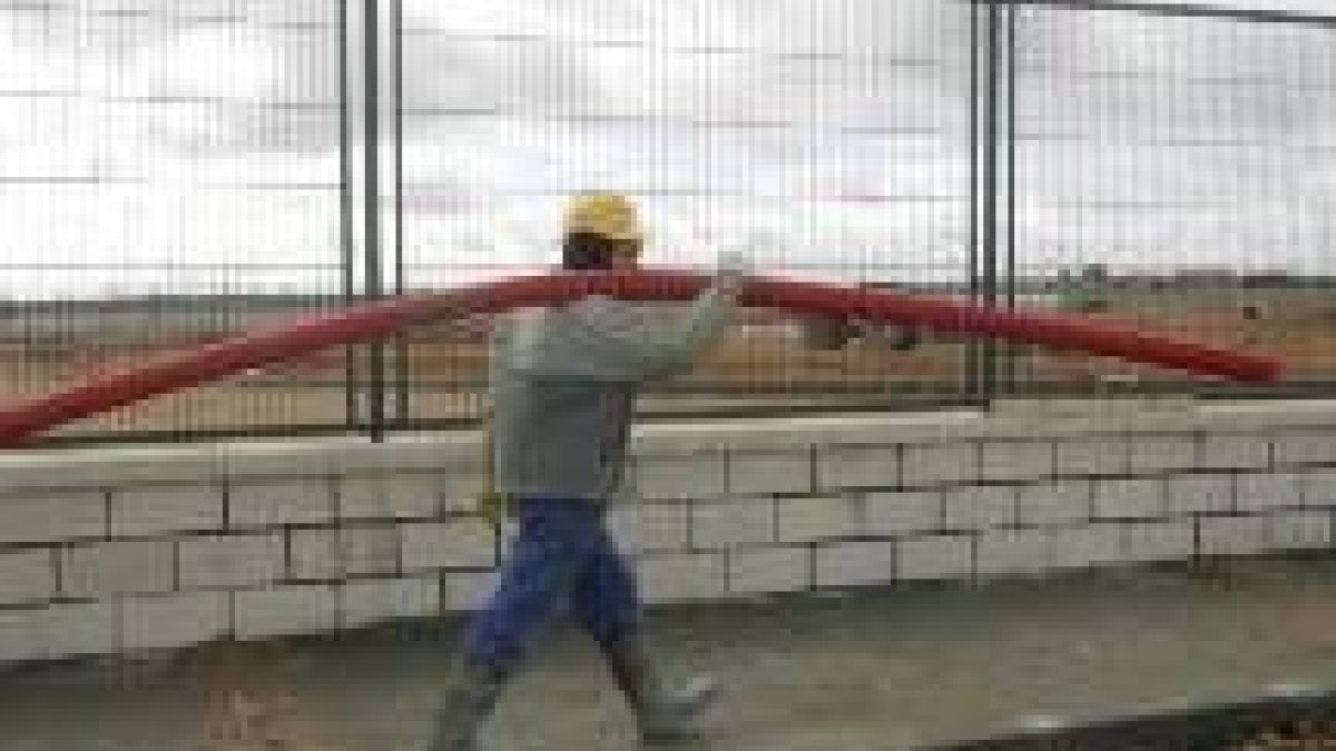 Aspecto de las obras del Cetile, en una imagen de archivo