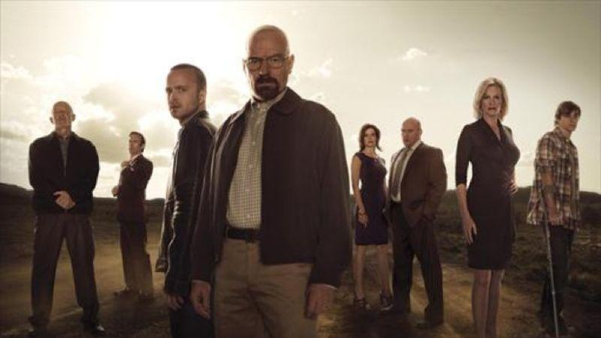 Imagen promocional de Breaking bad.